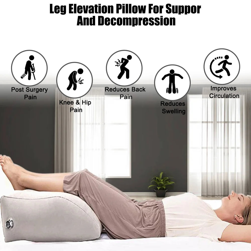 Inflatable Wedge Leg/Body Pillow