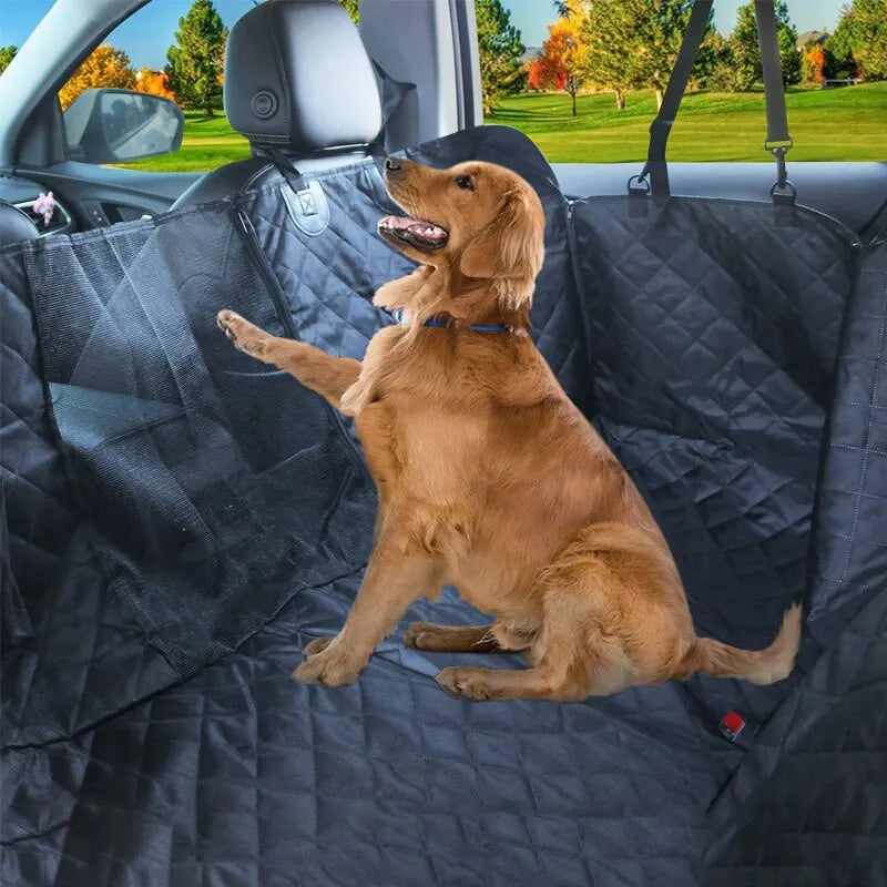 143×153CM Double Zipper Car Pet Seat Pad
