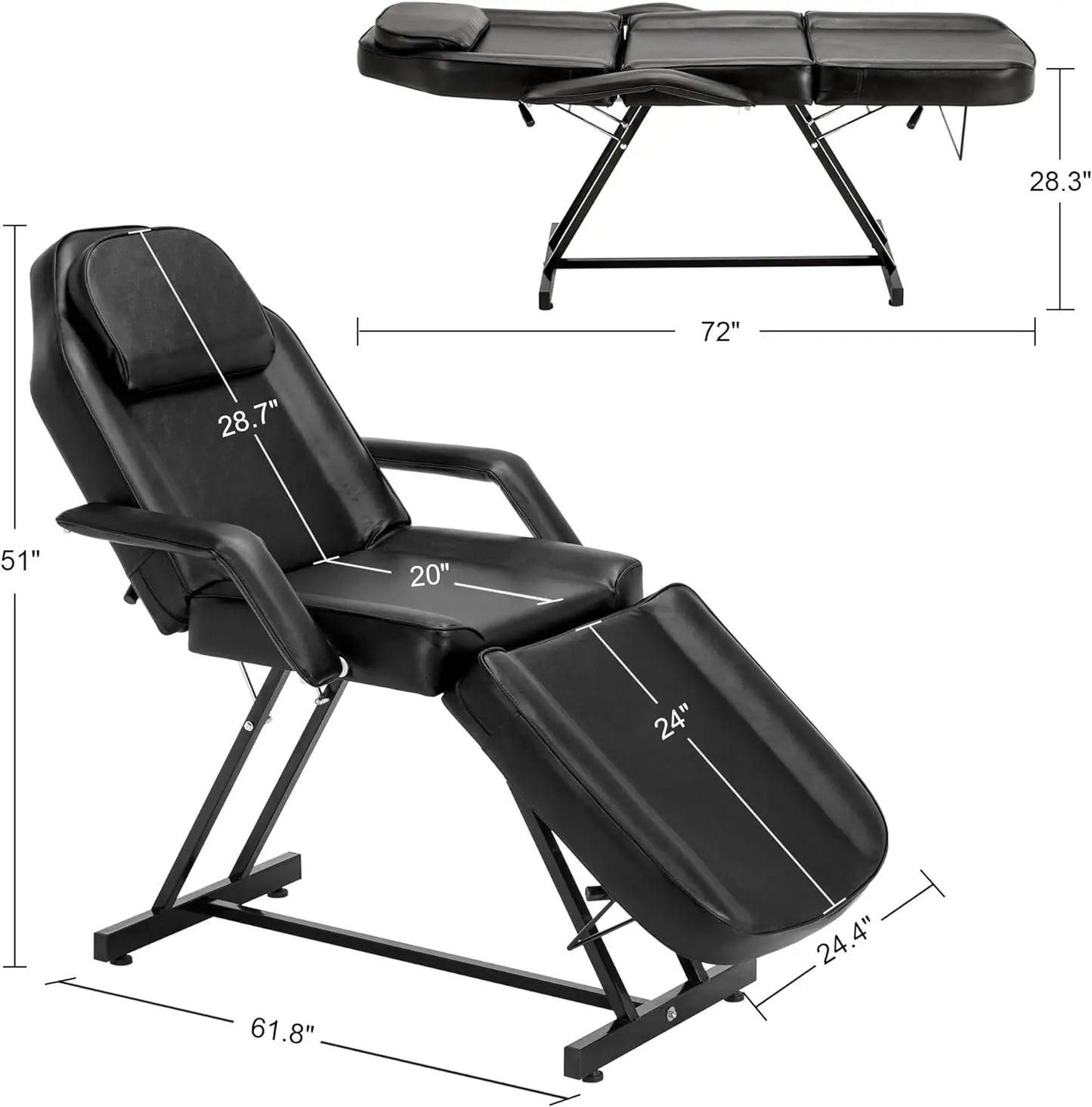 Multi-purpose Barber/Tattoo/Massage Chair