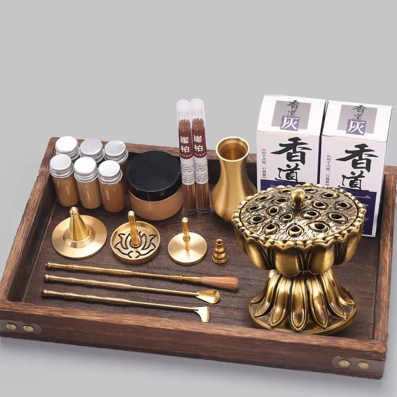 Incense Burner Set Aromatherapy Making Tools